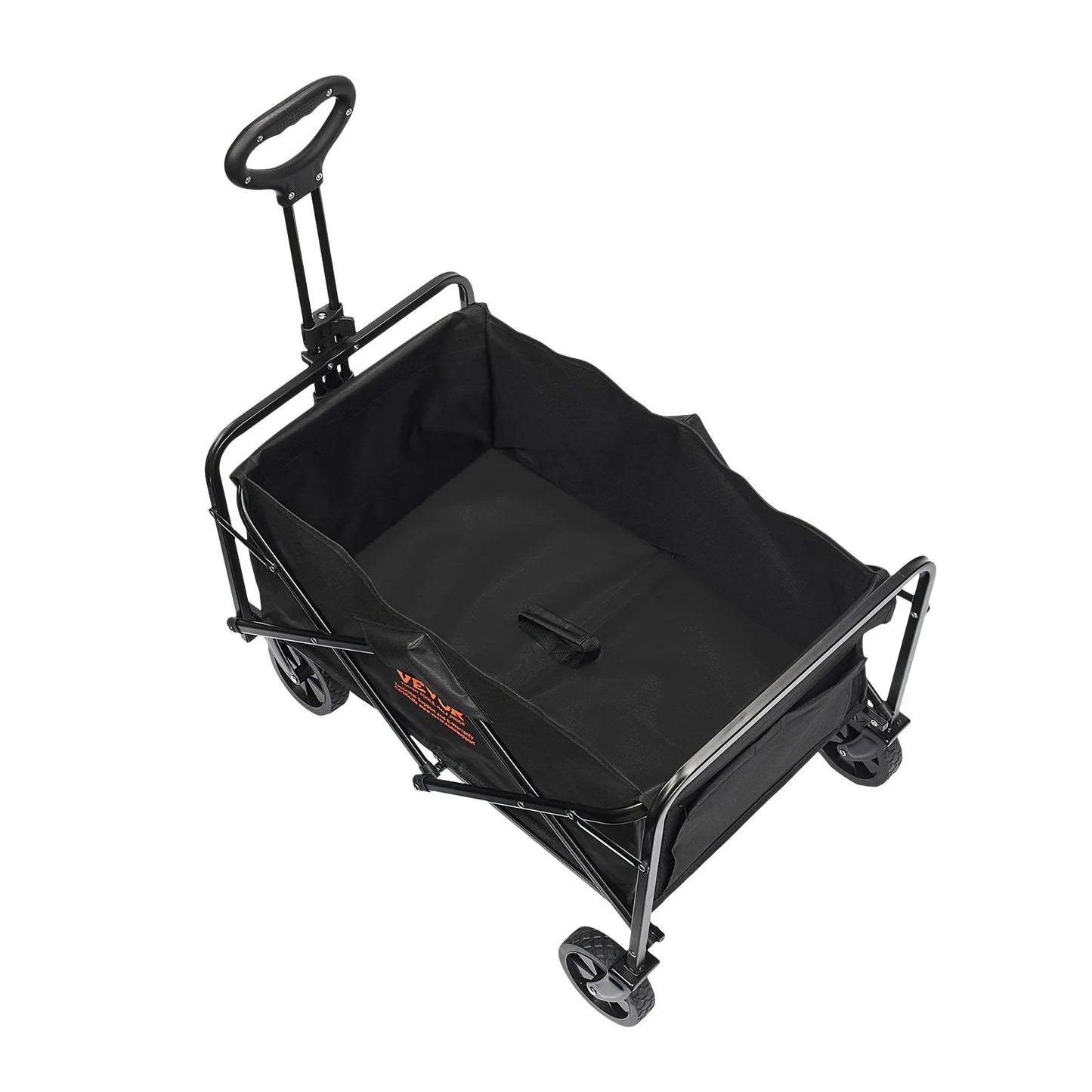 Unleash Your Adventure Spirit with the VEVOR Heavy-Duty Collapsible Folding Wagon - Perfect for Beach, Camping, and Shopping!