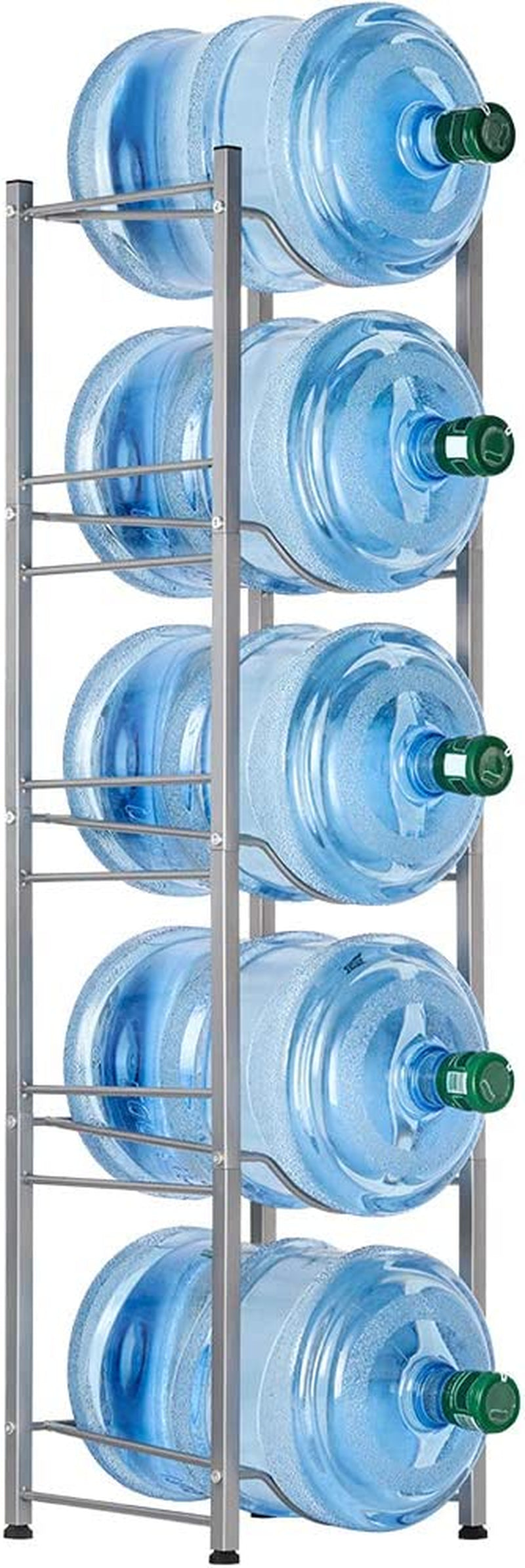 Maximize Your Space with the 5-Tier Detachable Water Jug Rack – Perfect for Home, Office, and Kitchen!