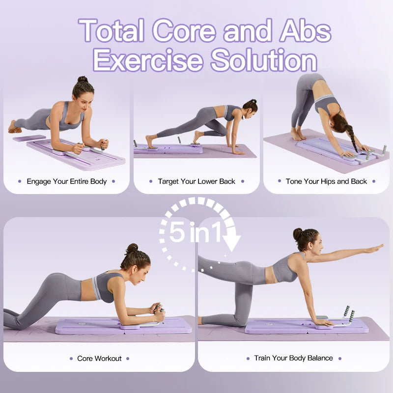 Transform Your Core with the Umay Multifunctional Ab Exercise Board – Your Ultimate Home Pilates Reformer for Strength Training