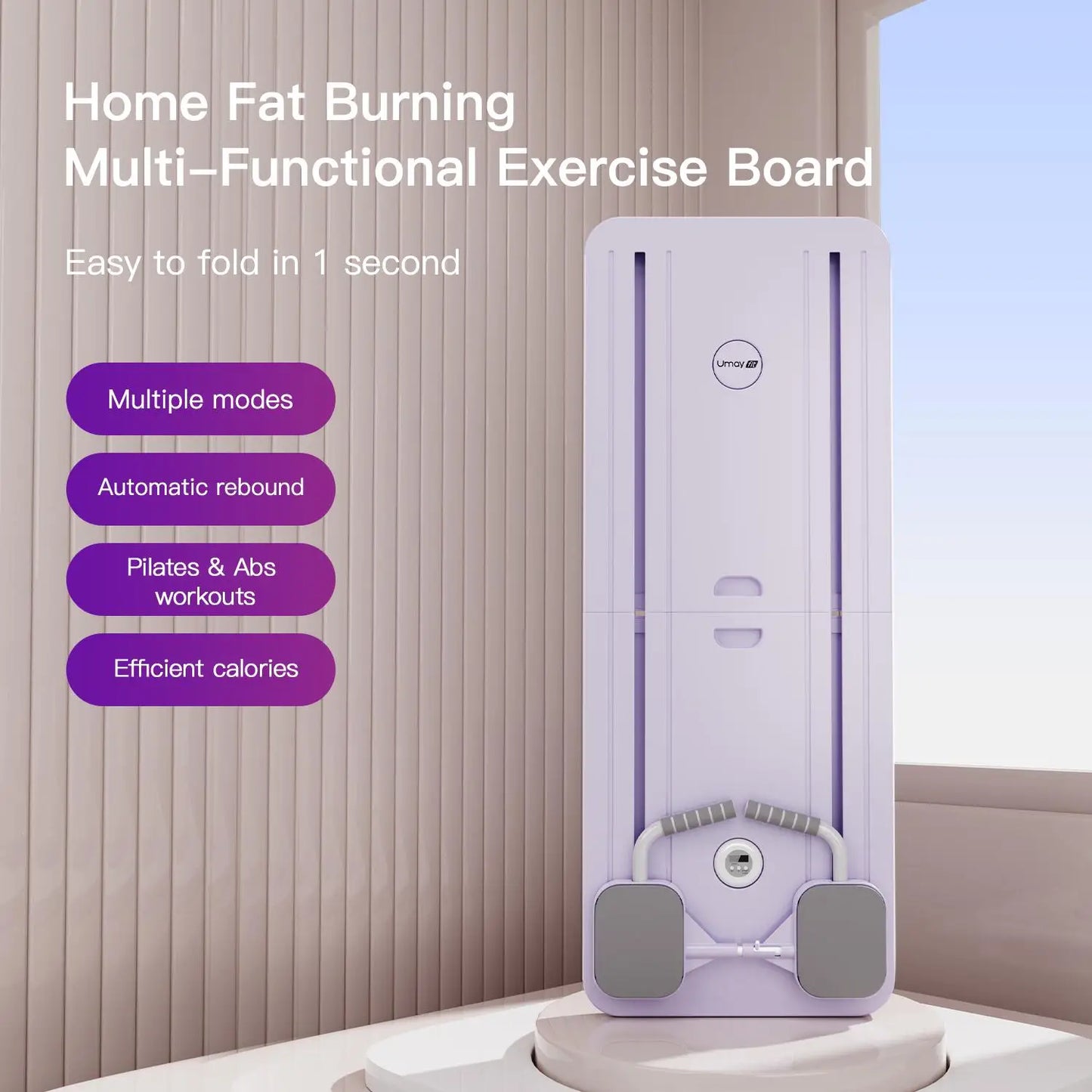 Transform Your Core with the Umay Multifunctional Ab Exercise Board – Your Ultimate Home Pilates Reformer for Strength Training